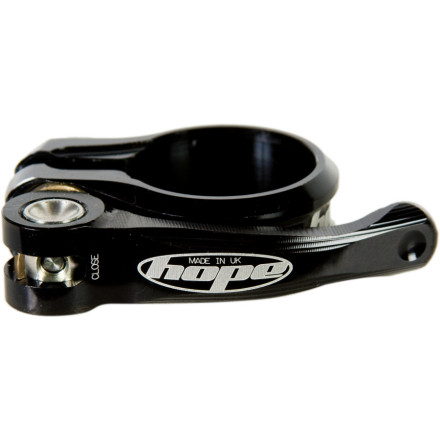 Hope Bolt-On Seatpost Clamp New Style – Multiple Colors & Sizes, Made In UK
