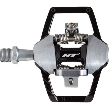 HT Components - GT1 Clipless Pedals - Black/Silver