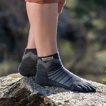 Injinji - Outdoor Midweight Wool Mini Crew Sock - Men's