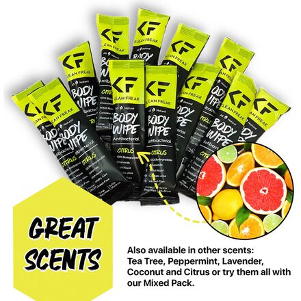 Klean Freak - Body Wipes - 12-Pack