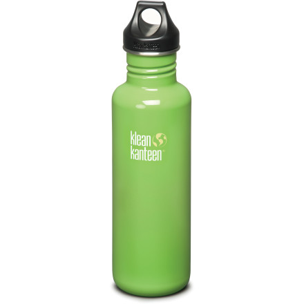Klean Kanteen - 27oz Classic Water Bottle + Loop Cap