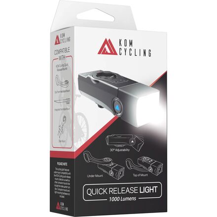 KOM Cycling - Quick Release Light - 1000 Lumens