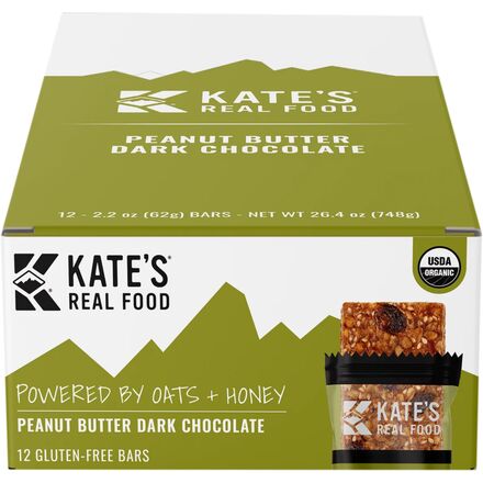 Kate's Real Food - Grizzly Bars - 12-Pack