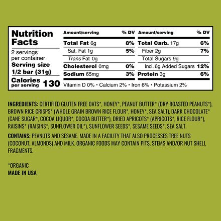 Kate's Real Food - Grizzly Bars - 12-Pack