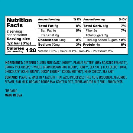 Kate's Real Food - Stash Bars - 12-Pack
