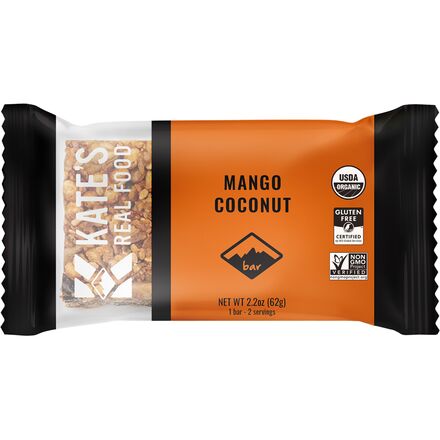 Kate's Real Food - Tiki Bars - 12-Pack - Mango Coconut