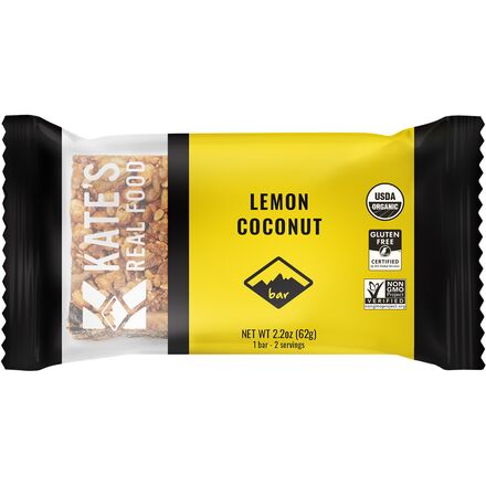 Kate's Real Food - Bivy Bars - 12-Pack - Lemon Coconut