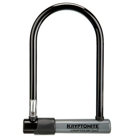 Kryptonite - KryptoLok ATB U-Lock - Double Deadbolt - Black/Grey