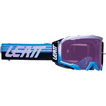 Leatt - 5.5 Velocity Iriz Goggles - 2022 Aqua / Purple Lens