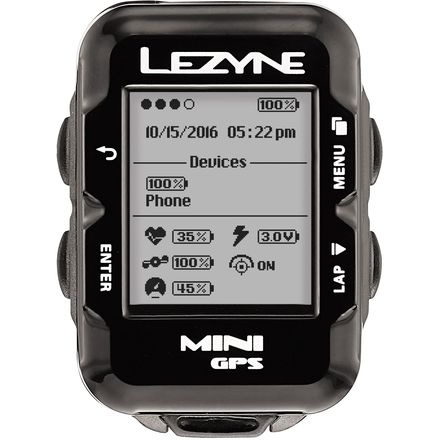 Lezyne - Mini GPS HR Loaded Bike Computer