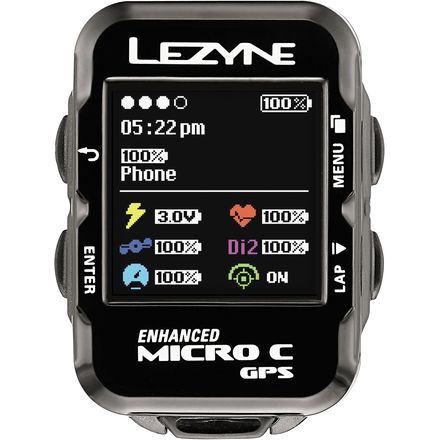 Lezyne - Micro Color GPS HR Loaded Bike Computer