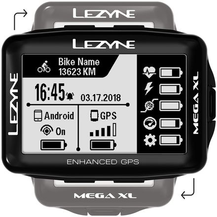 Lezyne - Mega XL GPS Bike Computer