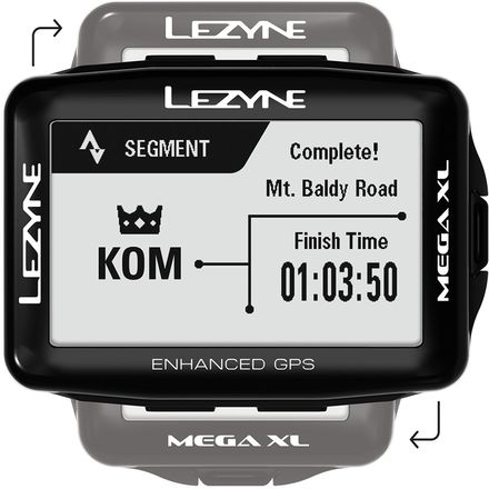 Lezyne - Mega XL Loaded GPS Bike Computer
