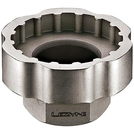 Lezyne - External Bottom Bracket Socket Tool - 3/8 Socket Driver - Nickel