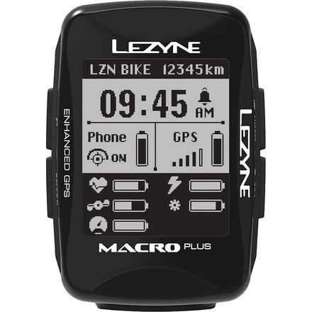 Lezyne - Macro Plus GPS Smart Loaded Computer