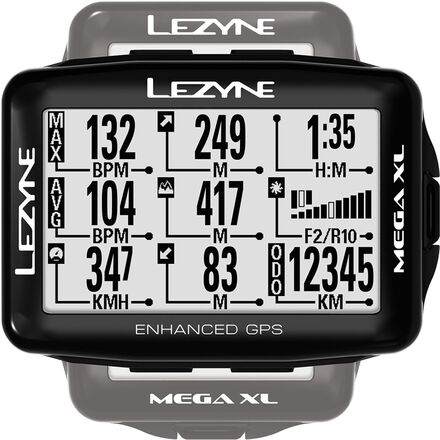 Lezyne - Mega XL GPS Pro Loaded Bike Computer