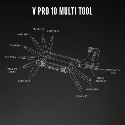 Lezyne - V Pro 10 Multi Tool