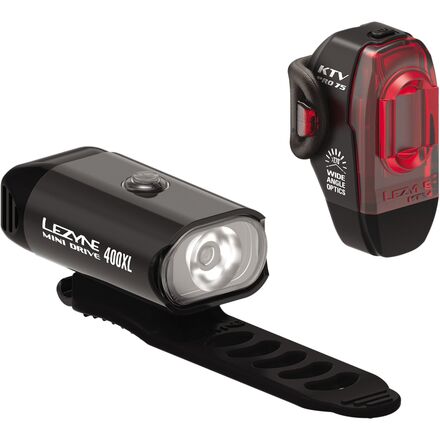 Lezyne - Mini Drive 400 + KTV Drive Pro Light Pair