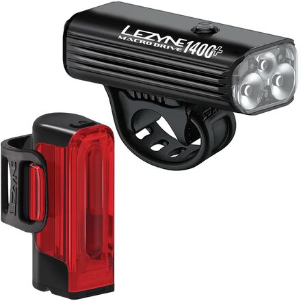 Macro Drive 1400+ Headlight + Strip Drive Pro 400+ Taillight
