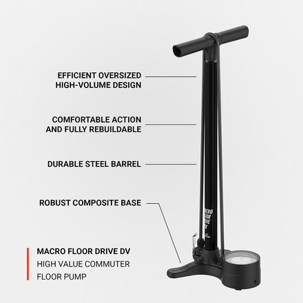 Lezyne - Macro HV Floor Drive Pump