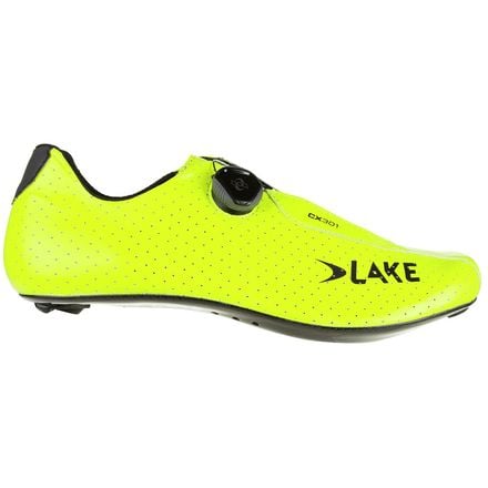 Lake - CX301 Wide Cycling Shoe - Men's - Fluo Yellow
