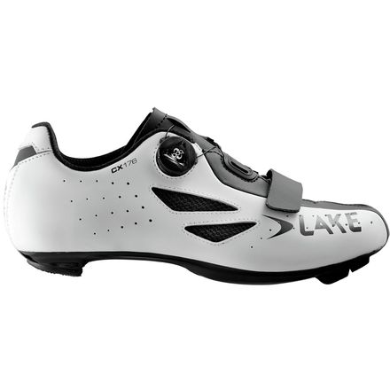 Lake - CX176 Cycling Shoe - Men's - White/Black