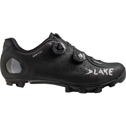Lake - MX332 Extra Wide Mountain Bike Shoe - Men's - Black/Silver
