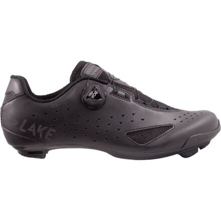 Lake - CX177 Cycling Shoe - Men's - Black/Black Reflective
