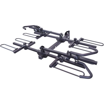 Malone Auto Racks - Runway HM4 - Hitch Mount Platform 4 Bike Carrier