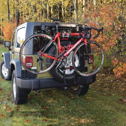 Malone Auto Racks - Runway Spare T3 - Spare Tire Mount 3 Bike Carrier