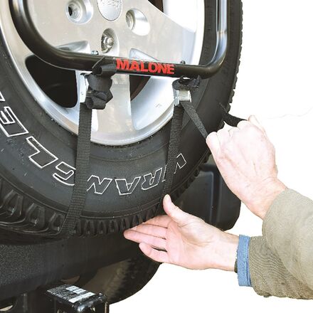Malone Auto Racks - Runway Spare T3 - Spare Tire Mount 3 Bike Carrier
