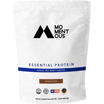 Momentous - Essential Grass-Fed Whey Protein - Chocolate