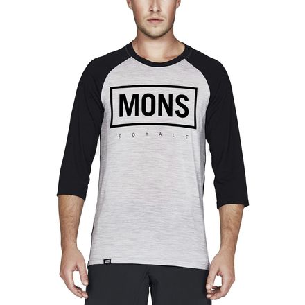 Mons Royale - Redwood 3/4 Raglan T-Shirt - Men's 
