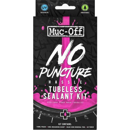 Muc-Off - No Puncture Hassle Tubeless Tire Sealant Kit
