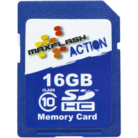 Maxflash - 16GB Action SDHC Card Class 10