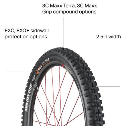 Maxxis - Minion DHF Wide Trail 3C/EXO/TR 27.5in Tire