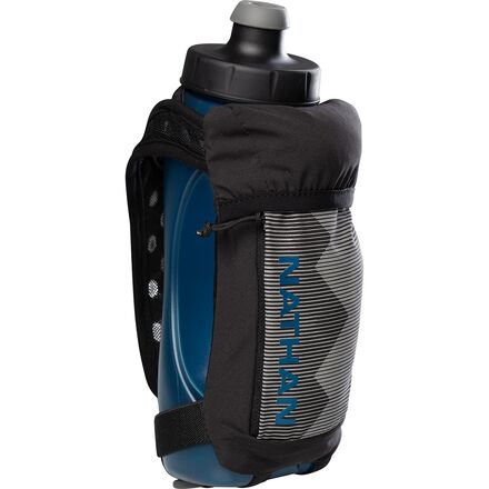 Nathan - Quick Squeeze 22oz Bottle - Black/Marine Blue