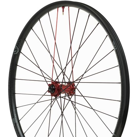 Industry Nine - Hydra Trail 270 29in Boost Wheelset - Black/Red, 32h,15x110/12x148