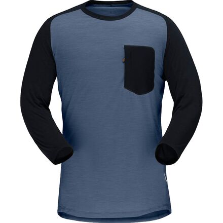 Norrona - Skibotn Wool 3/4-Sleeve T-Shirt - Men's