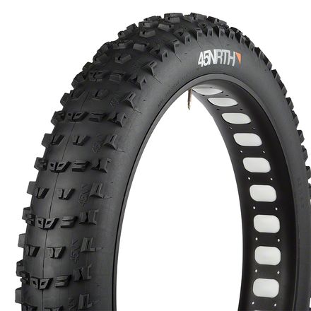 45NRTH - Dunderbeist Tubeless Fat Bike Tire - Black 120 Tpi