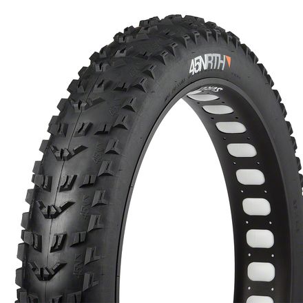 45NRTH - Flowbeist Tubeless Fat Bike Tire - Black 120 Tpi