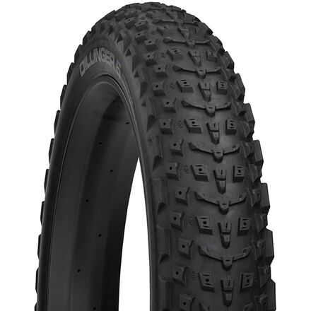 45NRTH - Dillinger 5 Custom Studdable Fatbike Tubeless Tire - 27.5in - Black, 120tpi, Custom Studdable