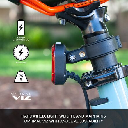 NiteRider - Emax+ 150 Taillight  (w-cable to E-bike battery)