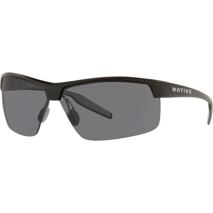Native Eyewear - Hardtop Ultra Polarized Sunglasses - Matte Black/Gray