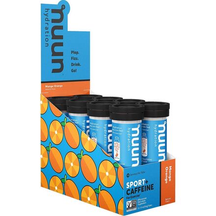 Nuun - Sport - 8-Pack - Mango Orange + Caffeine
