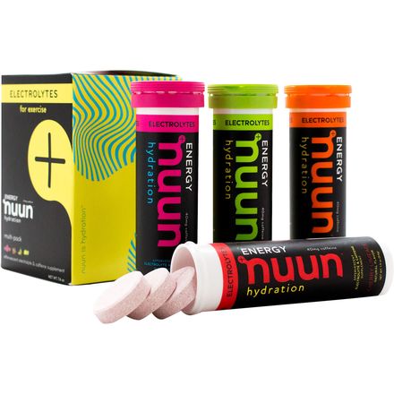 Nuun - Electrolytes + Caffeine Variety - 4-Pack