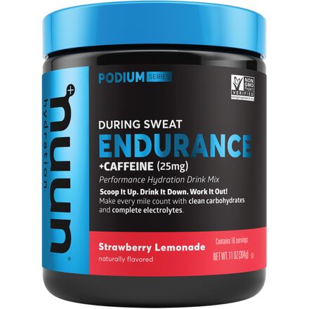 Nuun - Endurance Hydration Drink Mix - Strawberry Lemonade + Caffeine