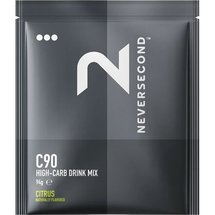 Neversecond - C90 High Carb Drink Mix - 8-Pack - Citrus