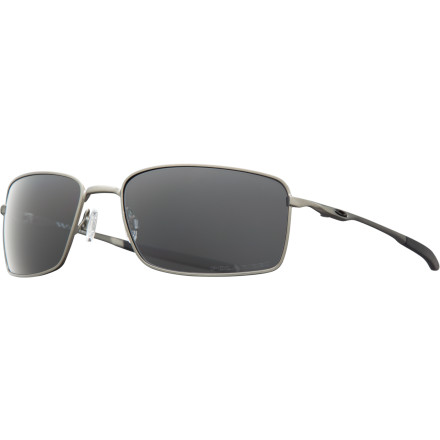 Square Wire Polarized Sunglasses - Men's