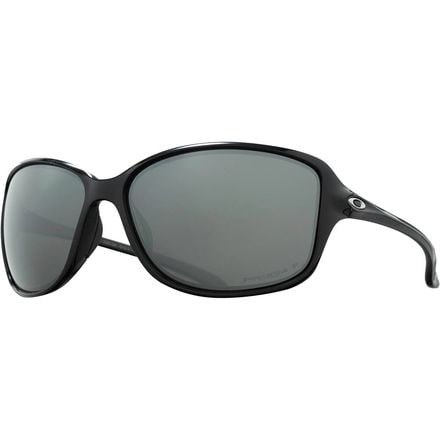 Oakley - Cohort Prizm Polarized Sunglasses - Women's - Polished Black W/Prizm Black Iridium Polarized